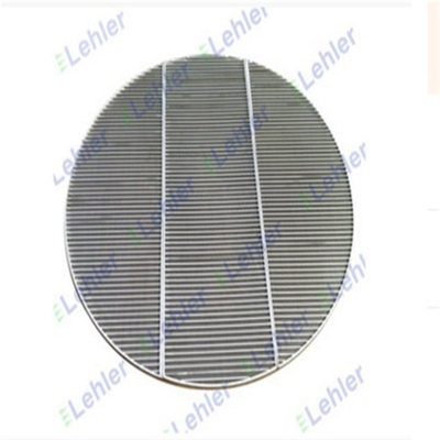 สแตนเลสที่กําหนดเอง สกรีนเชือก wedge เครื่องกรอง Element Screen Leach ถังล่าง