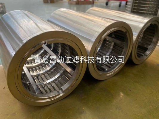 ยืนยัน 1-2.5m สาย wedge V สายสล็อตท่อสําหรับการแยกของเหลวที่แข็งแรงอย่างมีประสิทธิภาพ